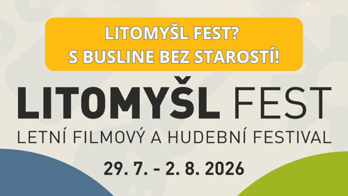 Na Litomyšl Fest s BusLine - pohodlně a zdarma