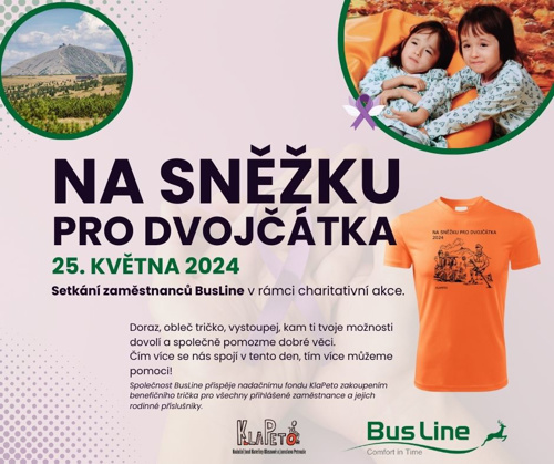 Na Sněžku pro dvojčátka