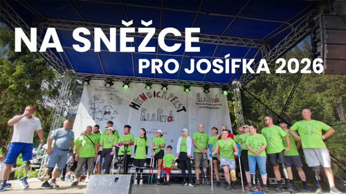 460 zaměstnanců Zeleného jelena podpořilo charitativní pochod Na Sněžku pro Josífka 2026