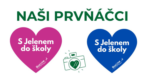 Naše děti vykročily do první třídy s kufříkem od Zeleného jelena