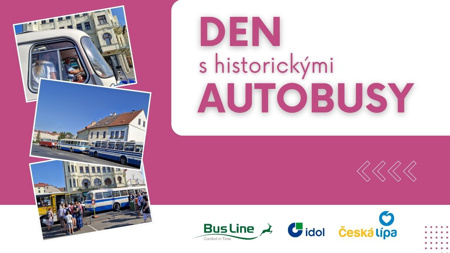 Den s historickými autobusy v České Lípě