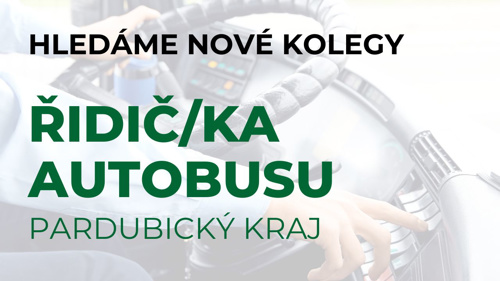 Hledáme nové kolegy v Pardubickém kraji