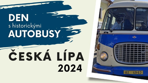 Česká Lípa ožila tradiční akcí Den s historickými autobusy